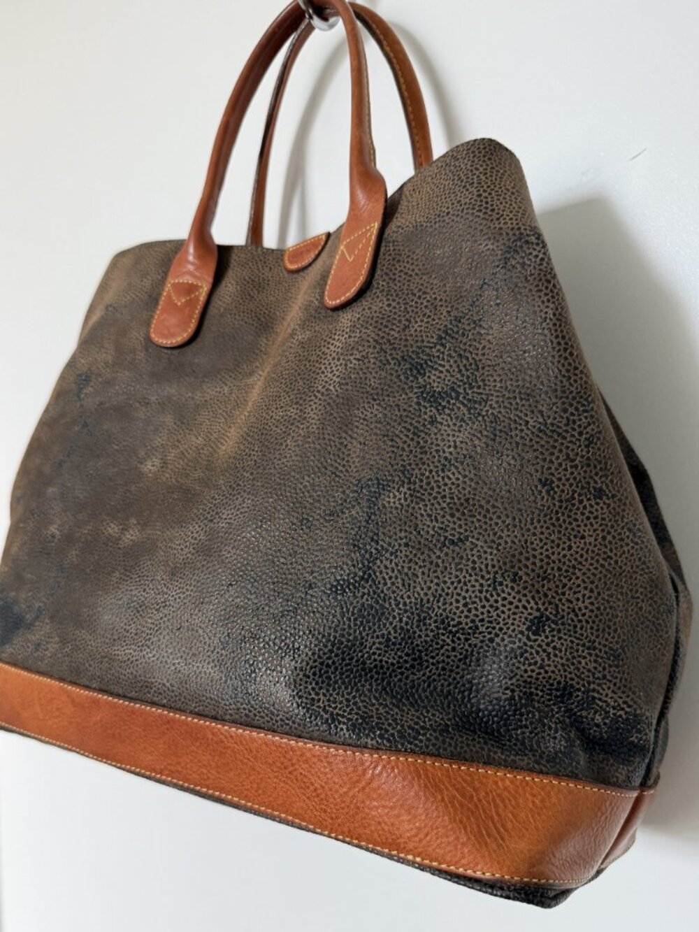 Bric's Tote Bag Brown leather shoulder bag - Picture 6 of 13